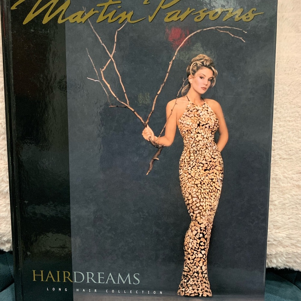 Martin Parsons “Hairdreams”long Hair Styling Updo Book